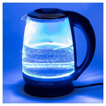Чайник электрический Galaxy Line GL 0559 черный, 2л, 2200Вт