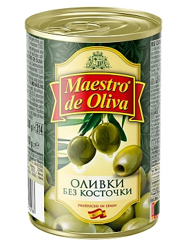 Оливки Maestro de oliva без косточки, 300г