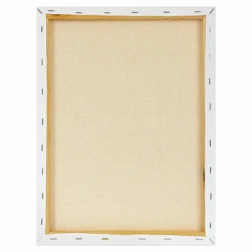 Холсты на подрамнике BRAUBERG ART CLASSIC, НАБОР 3 шт., 380 г/м2, 100% хлопок, среднее зерно, 191655