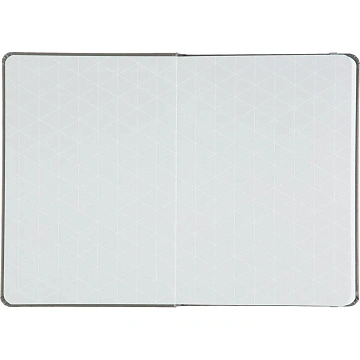 Ежедневник недатированный , серый, А5, 140x200мм, 136 л. ATTACHE