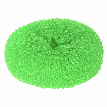 Губки (мочалки) пластиковые, сетчатые, 3х7 г, КОМПЛЕКТ 3 шт., для посуды, гриля, плиты, LAIMA, 60310