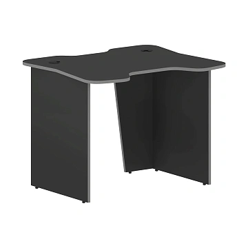 Стол компьютерный SKL 100CB Антрацит/Серый 1000х850х755 SKILLL