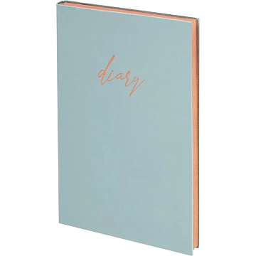 Ежедневник недатированный А5, 136л, Attache голубой
