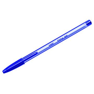 Ручка шариковая неавтомат. BIC Cristal Soft масл,синий,0,35мм,951434