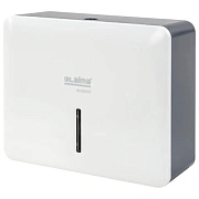 Диспенсер для полотенец LAIMA PROFESSIONAL SUPER (Система H2), Z-сложения, ABS-пластик, белый, 609505
