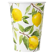 Fine Life Стакан одноразовый бумажный однослойный 350мл, 25шт