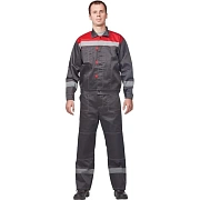 Костюм лет муж (куртка, бр) л20 сер/крас 88-92/170-176 (Арсенал-СП)