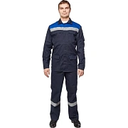 Костюм лет муж (куртка, бр) л05 син/вас 120-124/158-164 (Арсенал-СП)