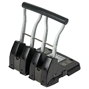 Дырокол на 4 отверстия металлический МОЩНЫЙ BRAUBERG 'Heavy Duty Extra', до 150 л., 270555