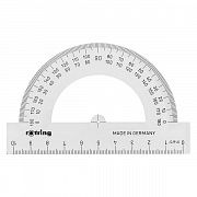 Транспортир Rotring Centro 180°, основание 10см