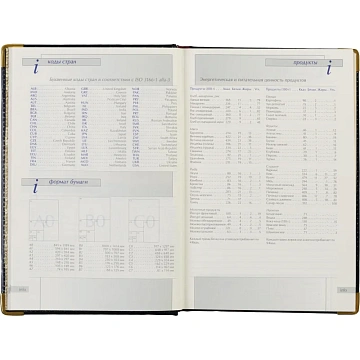 Ежедневник полудатированный кожа,синий,А5,145х216,208л, IMPERIUM 3-023/121