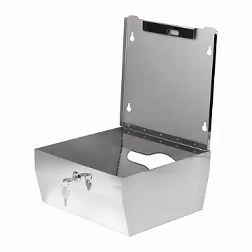 Диспенсер для полотенец LAIMA PROFESSIONAL INOX, (Система H3) V-сложения, нержавеющая сталь, зеркаль
