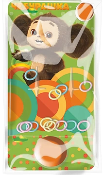 Карамель Конфитрейд Чебурашка с игрой, 8г