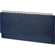 Планинг недатированный , синий, 303х150 мм, 120стр, Agenda