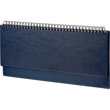 Планинг недатированный , синий, 303х150 мм,  120стр, Agenda