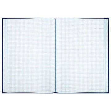 Книга учета 160 л., клетка, твердая, бумвинил, блок офсет, А4 200х290 мм, BRAUBERG, 130182