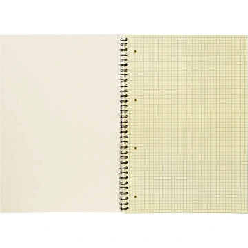 Бизнес-тетрадь 80л,кл,А4,Yellow Pad,спираль,тон.блок 70г/м
