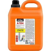 Средство для прочистки канализационных труб 5 л, EFFECT 'Alfa 104', содержит хлор 5-15%, 10719
