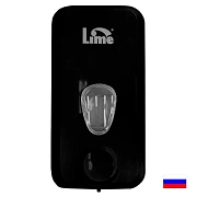 Диспенсер для мыла наливной Lime черный, 1л, 973002