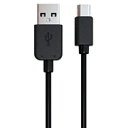 Кабель USB-micro USB 2.0, 1 м, RED LINE, для подключения портативных устройств и периферии, черный,