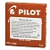 Грифели запасные 0,5 мм, HB, PILOT, КОМПЛЕКТ 12 штук, Polymer Leads, PPL-5