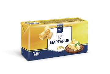 Маргарин Metro Chef 75%, 500г