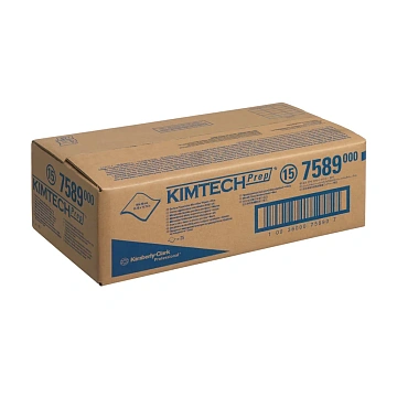 Салфетка хозяйственная Kimberly-Clark Kimtech 7589, микрофибра, 1шт, синяя