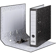 Папка-регистратор 70 мм (+/- 5 мм) мрамор ч/б (реестр)