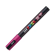 Маркер акриловый Uni Posca PC-3M фуксия, 0.9 - 1.3 мм, круглый
