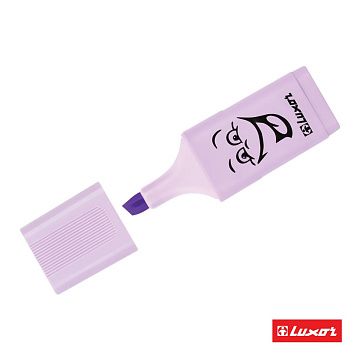 Текстовыделители Luxor 'Eyeliter Pastel' пастельный фиолетовый, 1-4,5мм