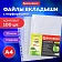 Папки-файлы перфорированные А4 BRAUBERG 'PREMIUM', комплект 100 шт., гладкие, 'Яблоко', 35 мкм, 2217