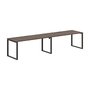 Стол 2-х местный EQWST 3580 Дуб Денвер тёмный/Мокко 3526х800х750 EDIS