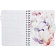 Бизнес-тетрадь А5,140л,кл,спир,плас Attache Selection Flower DreamsBlossom