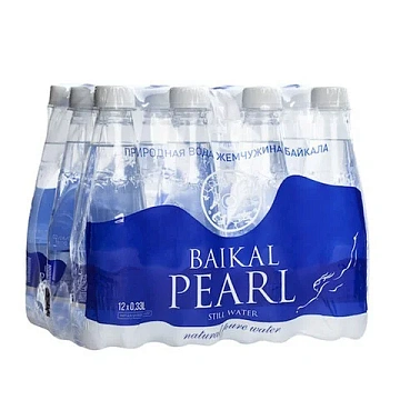 Вода минеральная Baikal Pearl без газа, 330мл х 12шт, ПЭТ