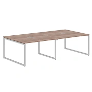 Конференц стол XQSCT 2714 Дуб Сонома/Алюминий 2720х1406х750