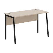 Стол прямой СП-2.1P Мокачино/Черный 1200х608х755 IMAGO PLUS