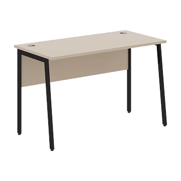 Стол прямой СП-2.1P Мокачино/Черный 1200х608х755 IMAGO PLUS