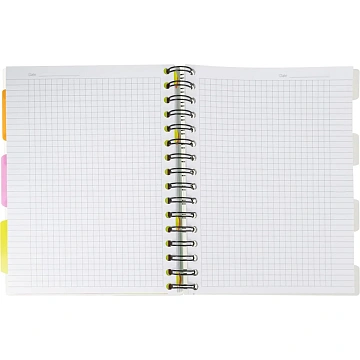 Бизнес-тетрадь 140л,кл,А5,SPIRAL BOOK Салатовый,евросп,обл.пл,раздел.84108