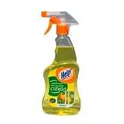 Средство для стекол и зеркал HELP с курком 500мл Лимон