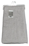 Tarrington House Полотенце хлопок серое махровое 500 г/м2, 90 х 150см