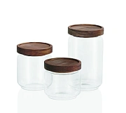 Tarrington House Набор банок для хранения 350мл+500мл+750мл