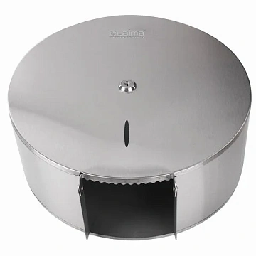 Диспенсер для туалетной бумаги LAIMA PROFESSIONAL INOX, (Система T1) БОЛЬШОЙ, нержавеющая сталь, мат