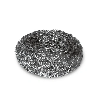 Губка-мочалка для мытья посуды YORK Мини спиральная стальная