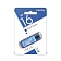 Флеш-диск 16 GB, SMARTBUY Glossy, USB 2.0, синий, SB16GBGS-B