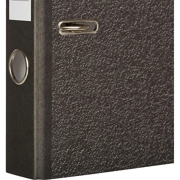 Папка-регистратор без мет.уг. 50мм мрам ч/б,уп.10шт,бум/бум,крам.к