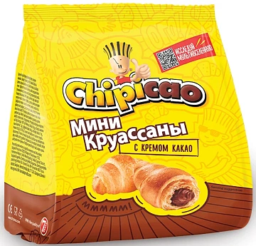 Мини-круассаны Chipicao с какао, 50г