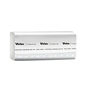 Бумажные полотенца Veiro Professional Lite H3, 1 слой, V-сложение, 250лист, белые, V1-250/20
