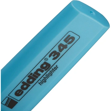 Маркер текстовыделитель EDDING E-345/10 синий 1-5мм