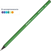 Карандаш чернографитный Megapolis заточ. HB, б/ласт