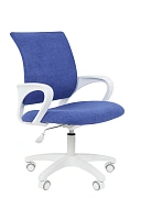 Кресло Chairman Kids 103 Россия ткань M морской, белый пластик LT
